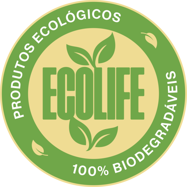 Produtos ecológicos Ecolife 100% biodegradáveis
